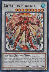 Crystron Phoenix - RA04-EN058 -  (Super Rare) - 1st Edition